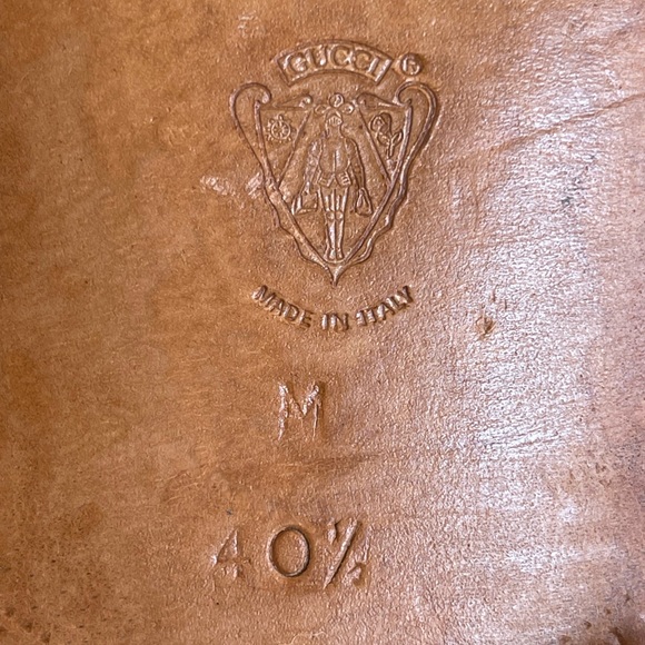 GUCCI Beautiful Genuine Crocodile Classic Loafers Womans EU40.5 US10 ITALY - Picture 10 of 15